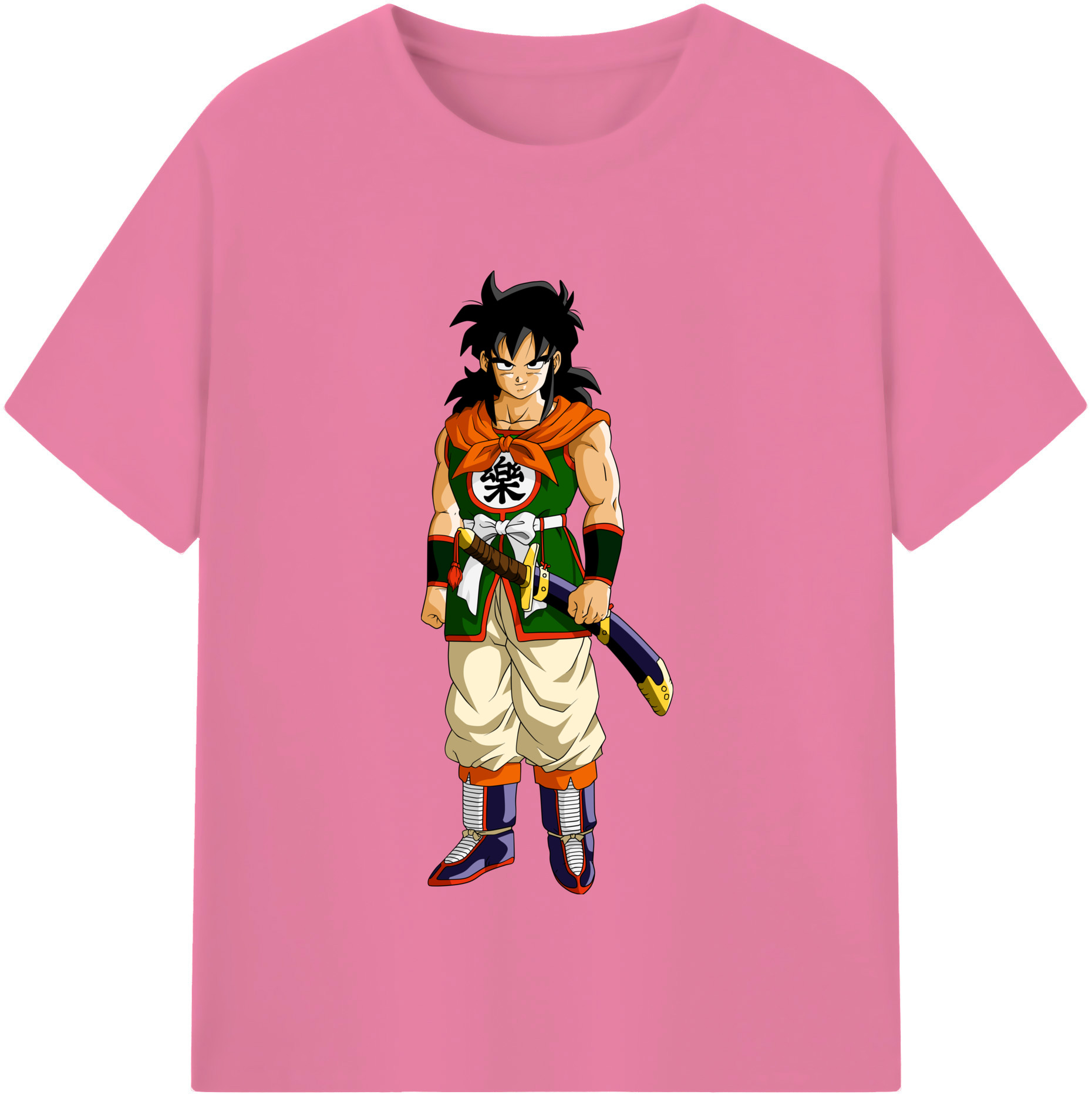 （画像用） ドラゴンボール ヤムチャ DRAGON BALL Yamcha 綿100％半袖Tシャツ（フロントプリント）